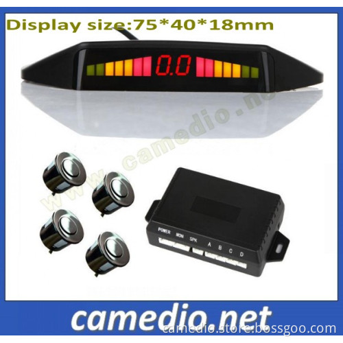 3 Color LED Digital Display Smart Car Parking Sensor with Reversing Radar